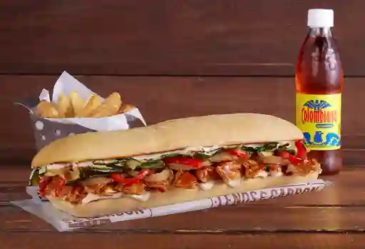 Combo Sandwich De Pollo A La Parrillla