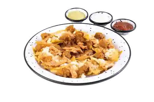 Nachos Con Pollo Y Sobrebarriga