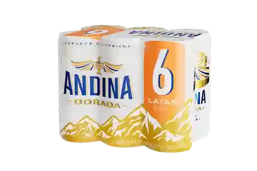 Cerveza Andina 310 Ml Lata Sixpack