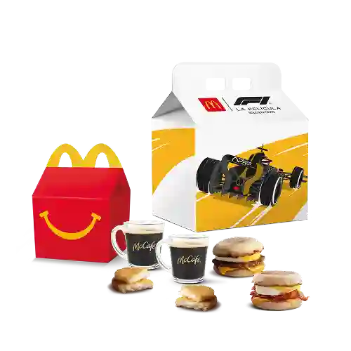 Cajota Familiar Feliz Desayuno Para Tres Personas