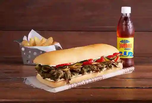Combo Sandwich Bife De Res A La Parrilla