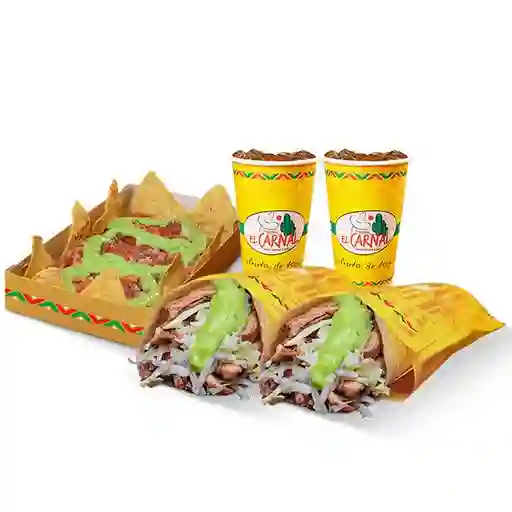 Combo Dos Tradicionales