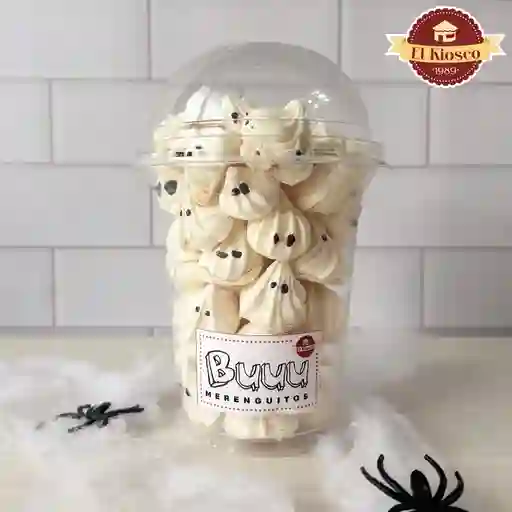 Vaso De Merenguitos Fantasmas