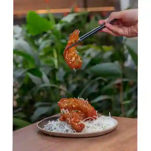 Langostinos Tempura