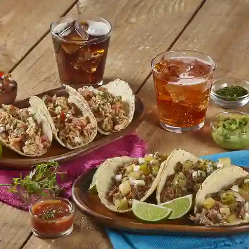 Combo Trío De Tacos Para 2