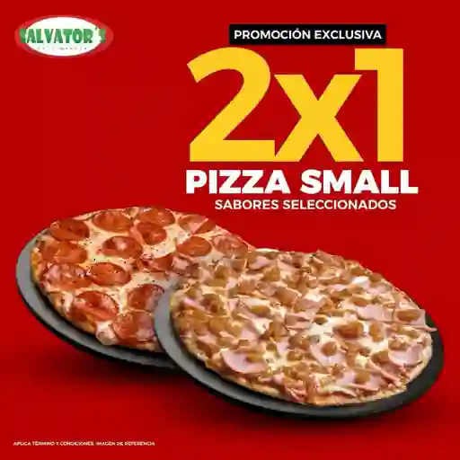 2x1 Pizzas Small