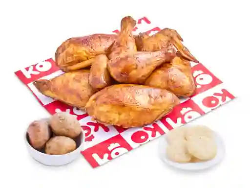 Kokoriko Asado Con 2 Acompanamientos