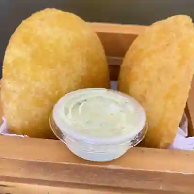 Arepa De Huevo Pollo