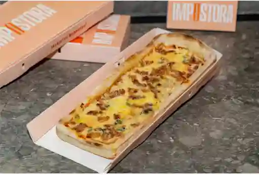 4 Quesos Con Tocineta.