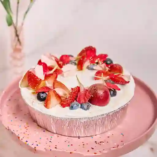 Torta 3 Leches Y Frutos Rojos Casera