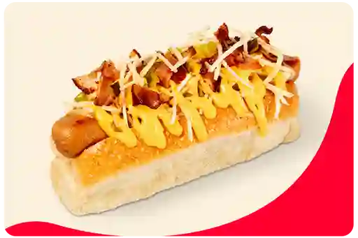 Perro Altoque Queso Tocineta