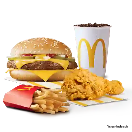 Mccombo Mediano Cuarto De Libra + 1 Pieza De Pollo