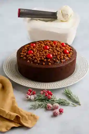 Cake Frutos Secos Pequeño + Litro