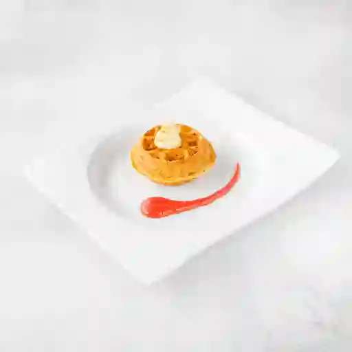 Mini Waffle De D'yuca