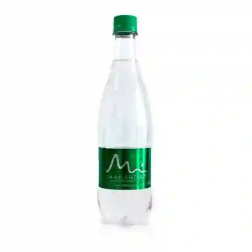 Agua Manantial Con Gas 600 Ml.