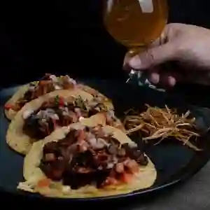 Tacos De Costilla Ahumada