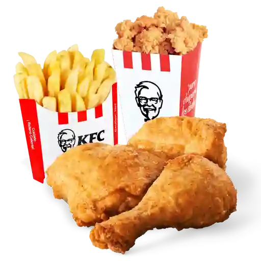 3 Presas Popcorn Y Papas
