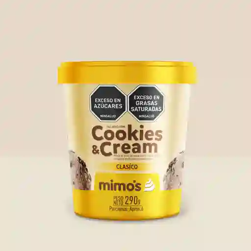 Medio Litro Cookies Cream Mimos