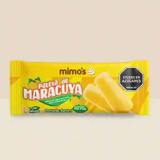 Paleta Fruta Maracuya