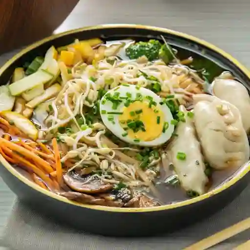 Ramen De Gyozas De Lomo