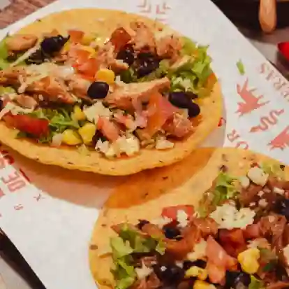 Arma Tus Tacos Blandos Vegetarianos X 2