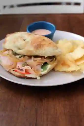 Panini Salumi Stracciatella