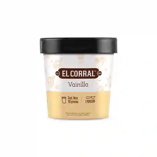 Vaso De Helado De Vainilla 60 G