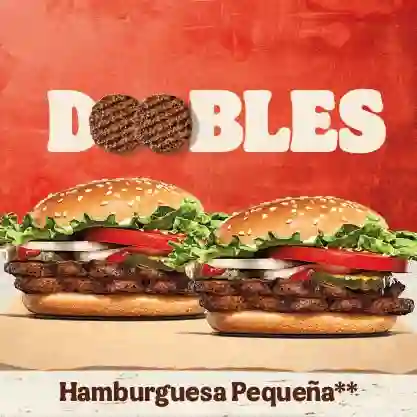 Promo Dobles Whopper Jr Doble + Whopp...