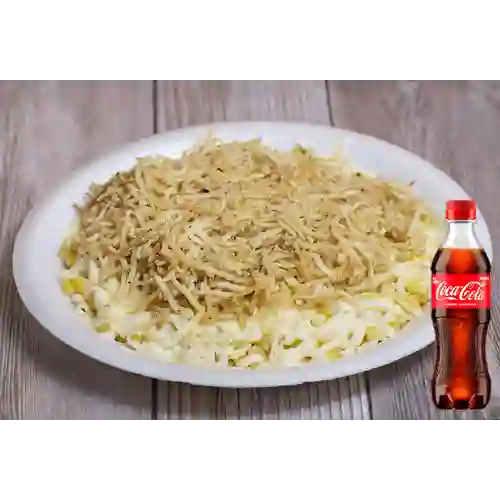 Mazorcada Gratinada Y Coca Cola