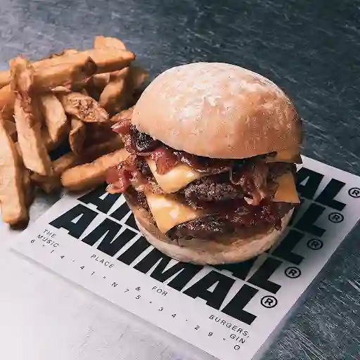 Hamburguesa Ultra Cheese&bacon En Combo