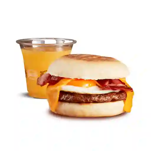 Desayuno Queso Tocineta En Combo