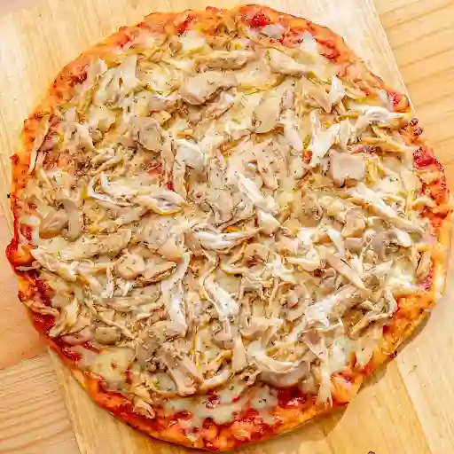 Pizza Pollo Champiñones