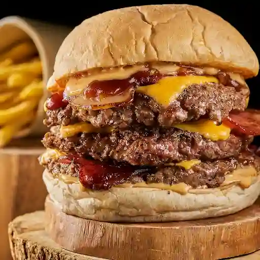 Triple Bacon + Papas