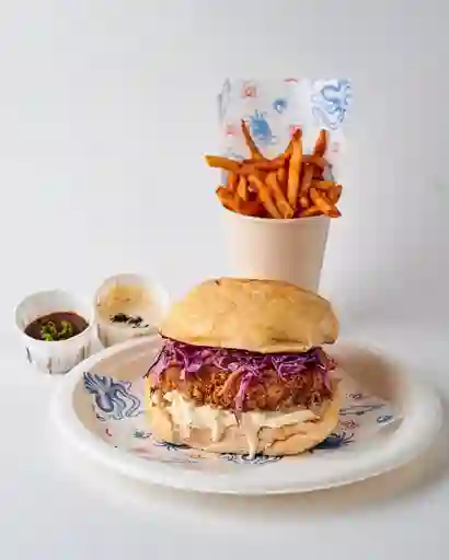 Hamburguesa De Corvina