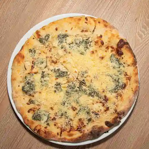 Pizza Pollo Y Spinaca