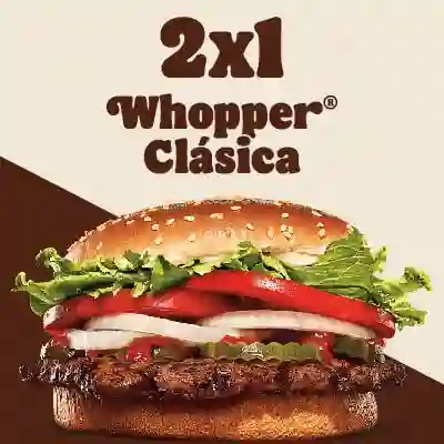 Promo 2 X 1 Whopper