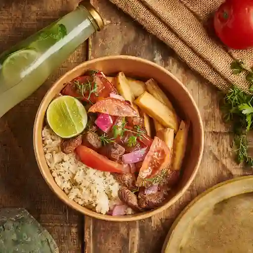 Combo Lomo Saltado Con Limonada