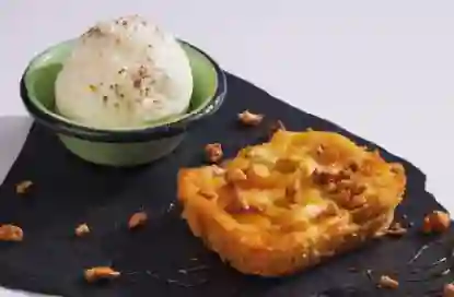 Tarta Manzana Con Helado