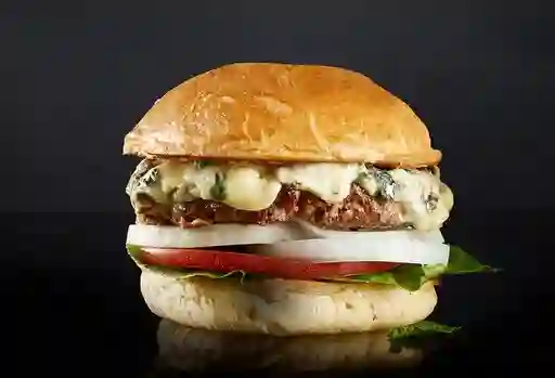 Hamburguesa Queso Azul Pimienta