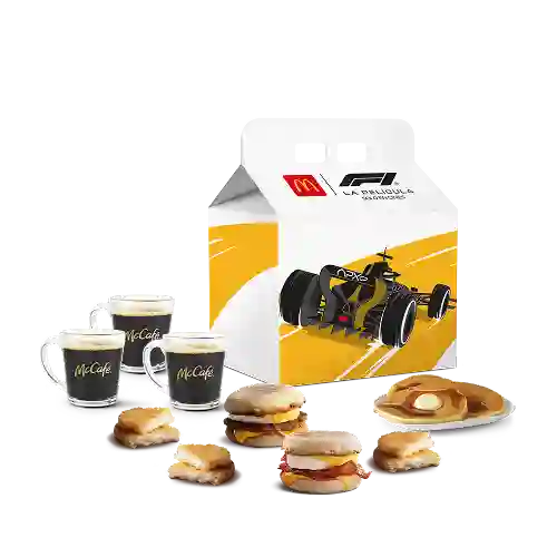Cajota Familiar Clásica Desayuno Para Tres Personas