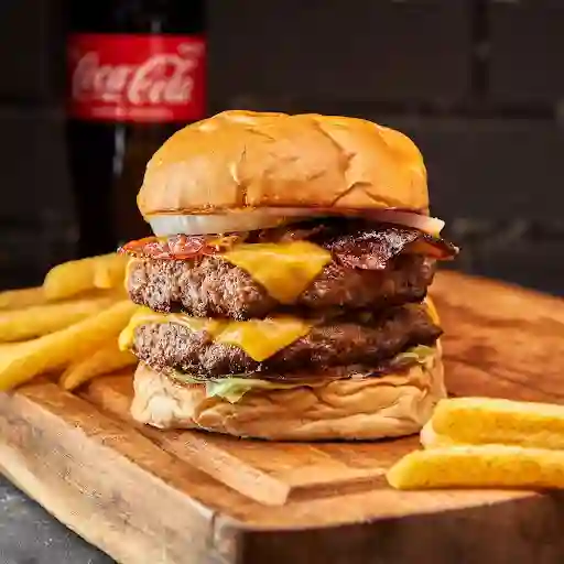 Combo Double Bacon Cheeseburger