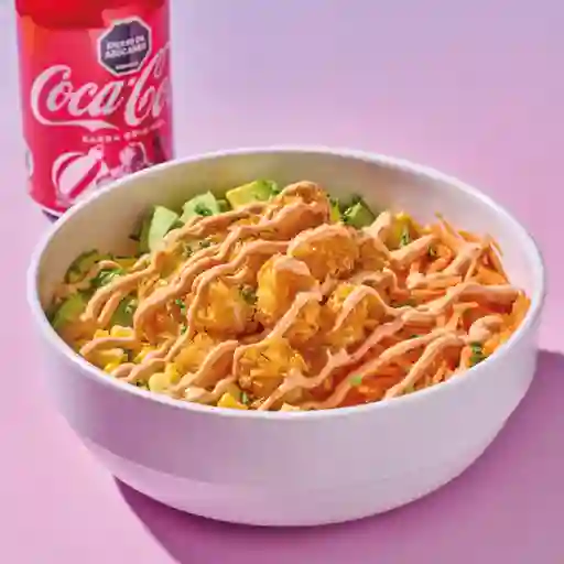 Pollo Crispy Bowl + Coca Cola