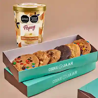 Combo Galletas Medianas + 1l Helado