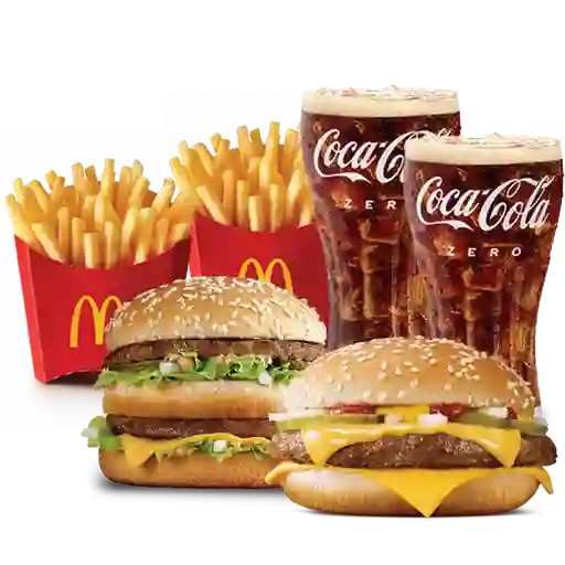 Mccombo Mediano Big Mac + Mccombo Mediano Cuarto De Libra