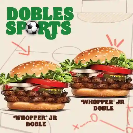 Dobles Sports - Whopper Jr Doble + Wh...