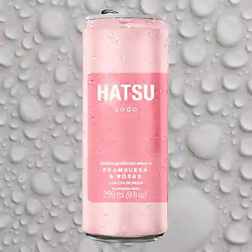 Hatsu Soda Frambuesa & Rosas