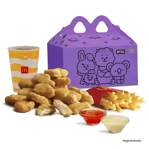 Mccombo Mediano 20 Chicken Mcnuggets + 2 Juguetes Bt21