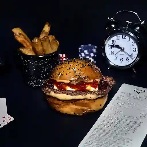 Hamburguesa Trufada Smash En Combo