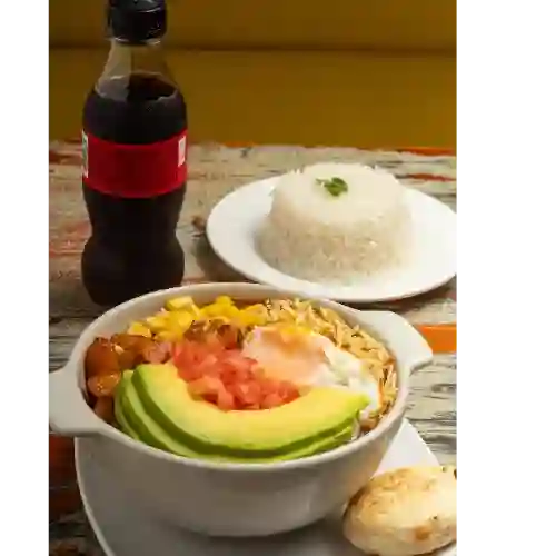 Combo Cazuela De Frijol Vegetariana