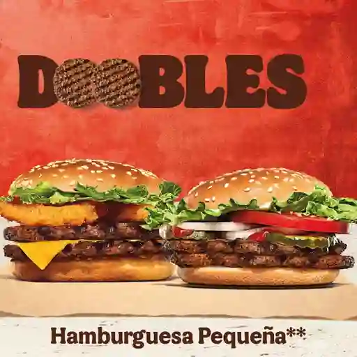 Promo Dobles Whopper Jr + Bbq Jr